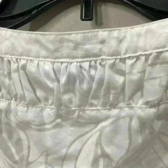 Harve Benard szL White Summer Blouse - Picture 6 of 9